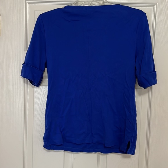 Lauren Ralph Lauren tee shirt, blue,size L - Picture 3 of 8